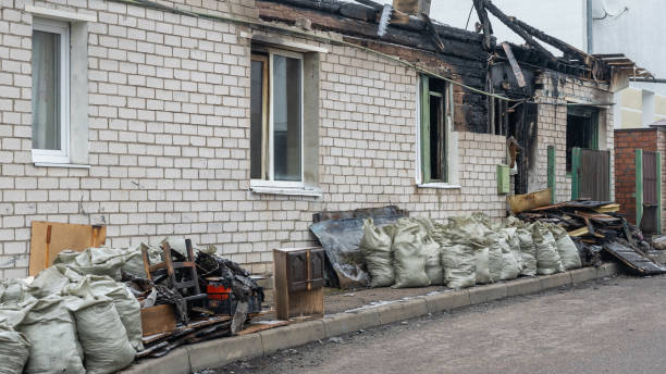 Professional Structural Rebuild technician working in Spring, TX